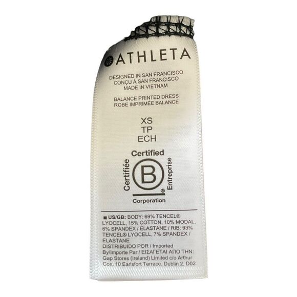 Athleta Camo Dress XS Tall - Picture 4 of 4